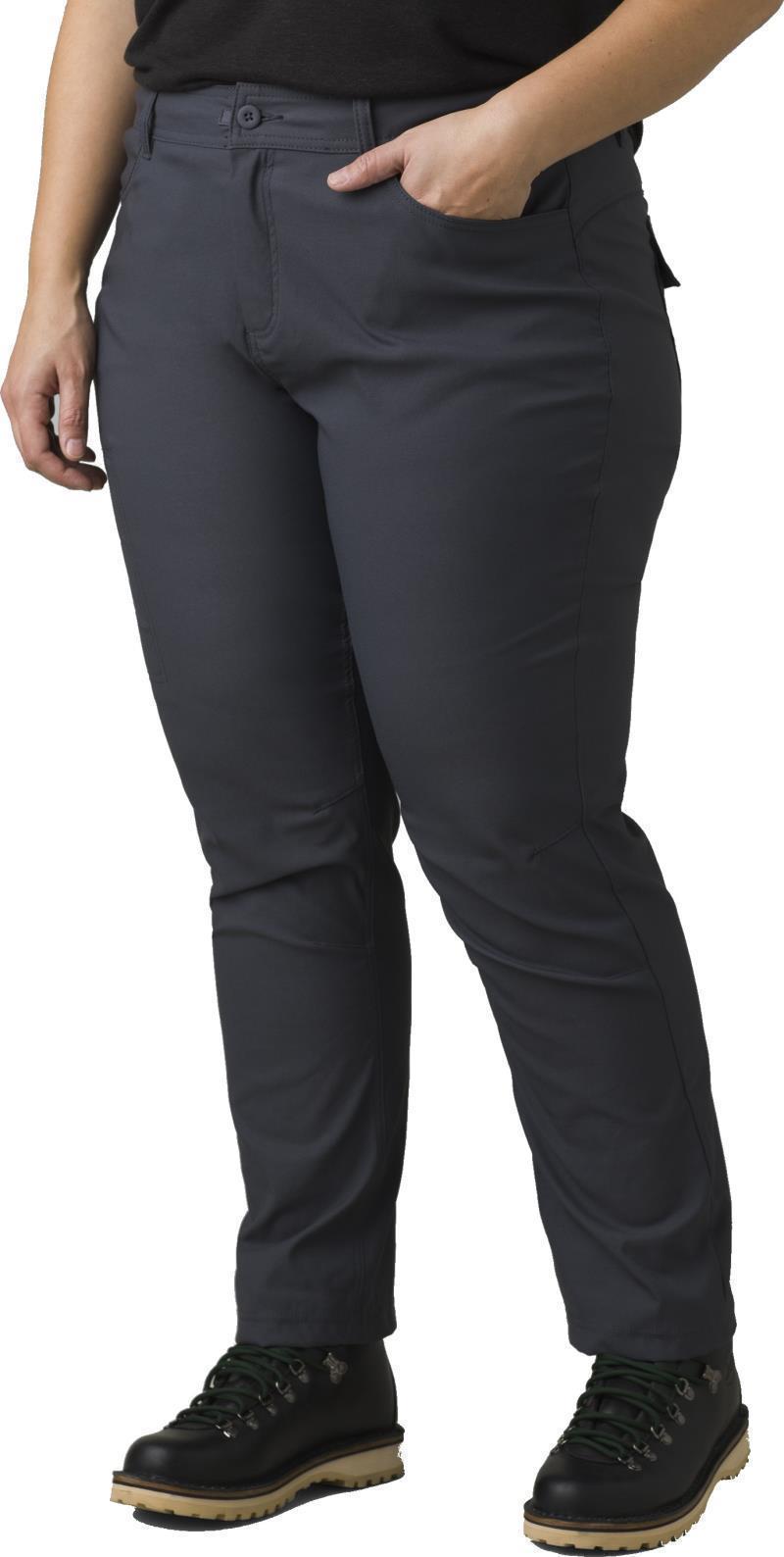 Halle Straight Pants Plus II, Reg - Womens - coal 1