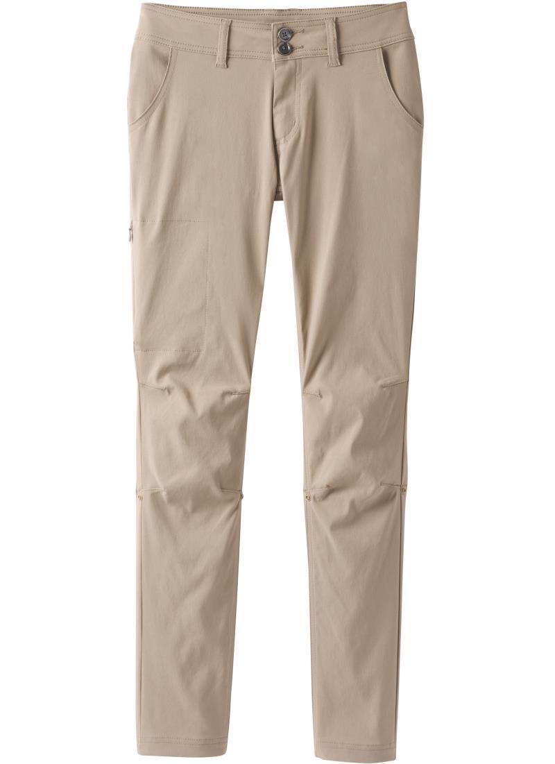 Halle Straight Pants, Short - Womens - Dark Khaki 1