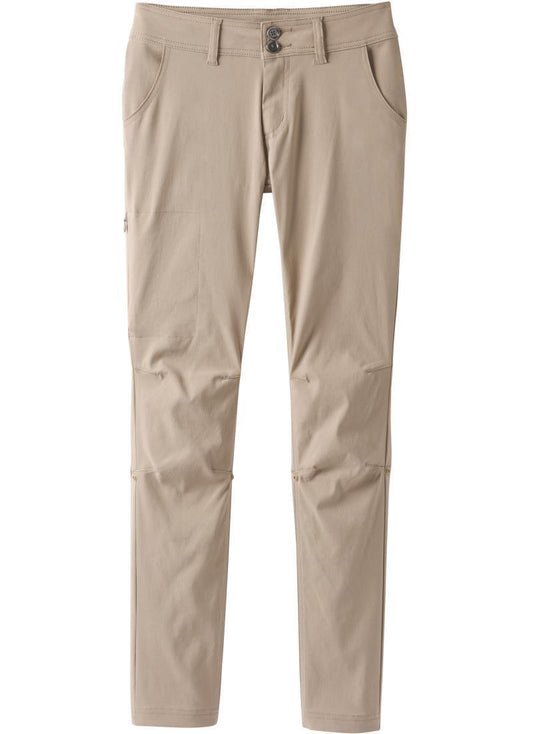 Halle Straight Pants, Short - Womens - Dark Khaki 1