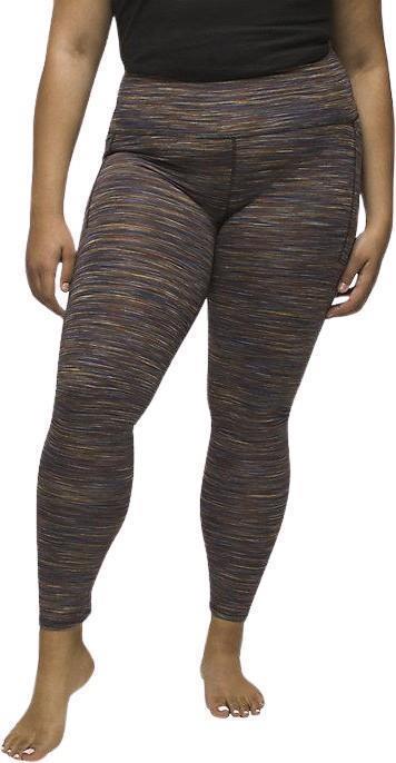Impresa Pocket Leggings Plus - Womens - Mulberry Spacedye 1