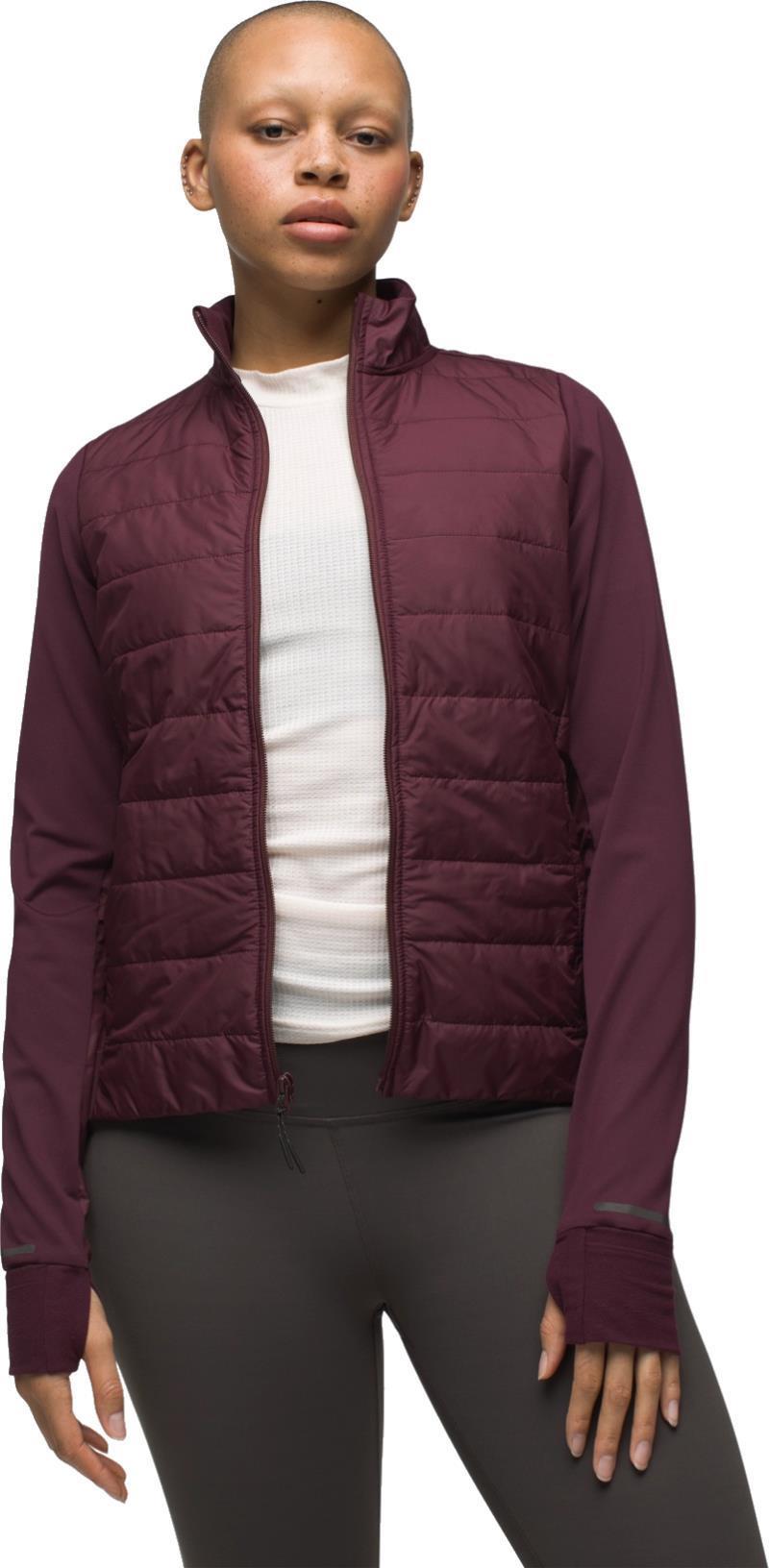 Insulated Ice Flow Jacket - Womens - Mulberry 2