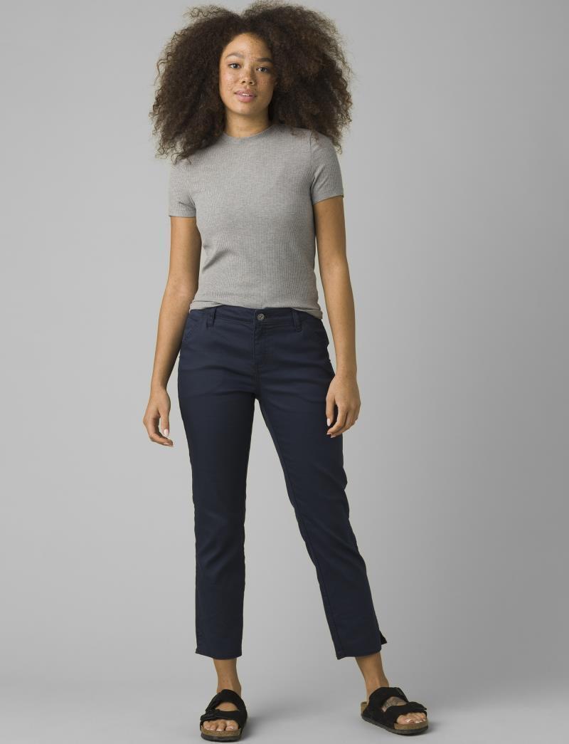 Kayla Crop Chino, Reg - Womens - Indie Blue 2