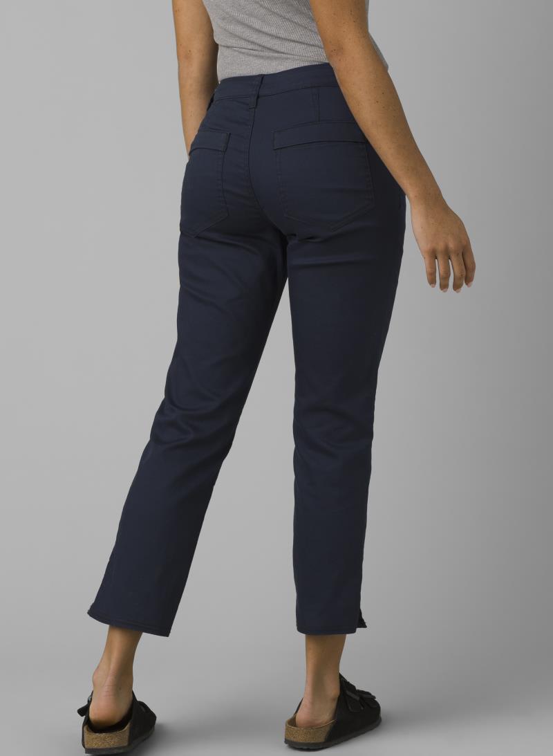 Kayla Crop Chino, Reg - Womens - Indie Blue 3