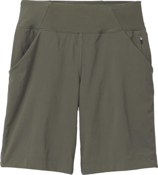 Koen Flat Front Shorts - Womens - Grape Leaf 1