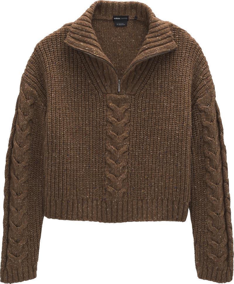 Laurel Creek Sweater - Womens - Sepia 1