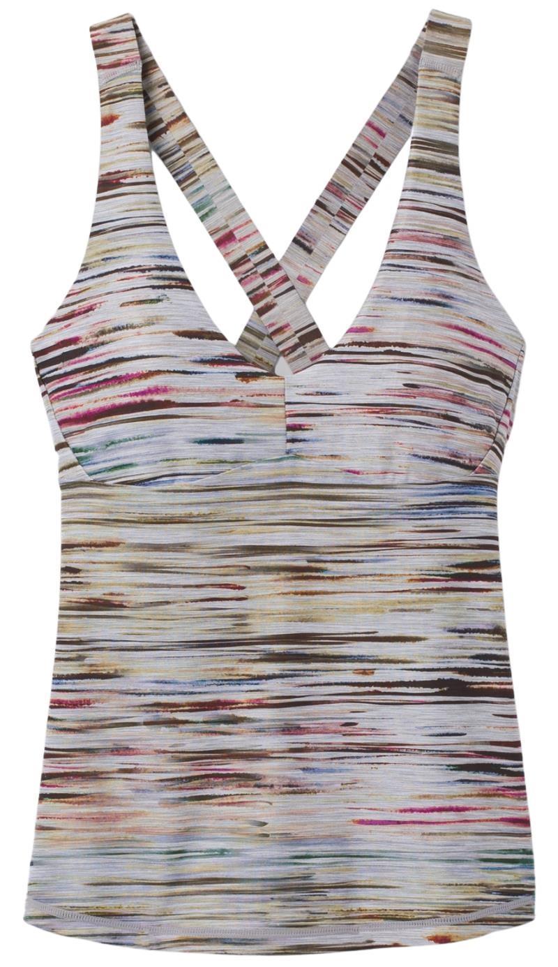 Layna Bra Tank - multi striations 1