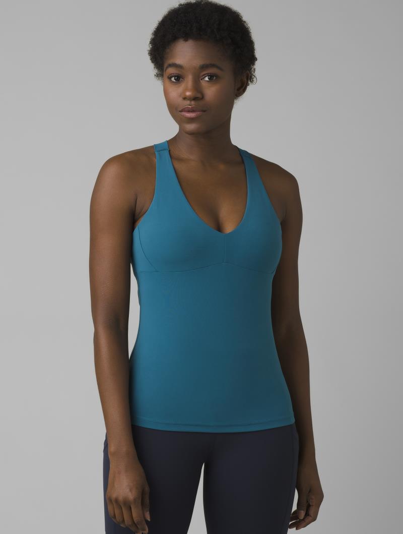 Layna Bra Tank - storm blue 1