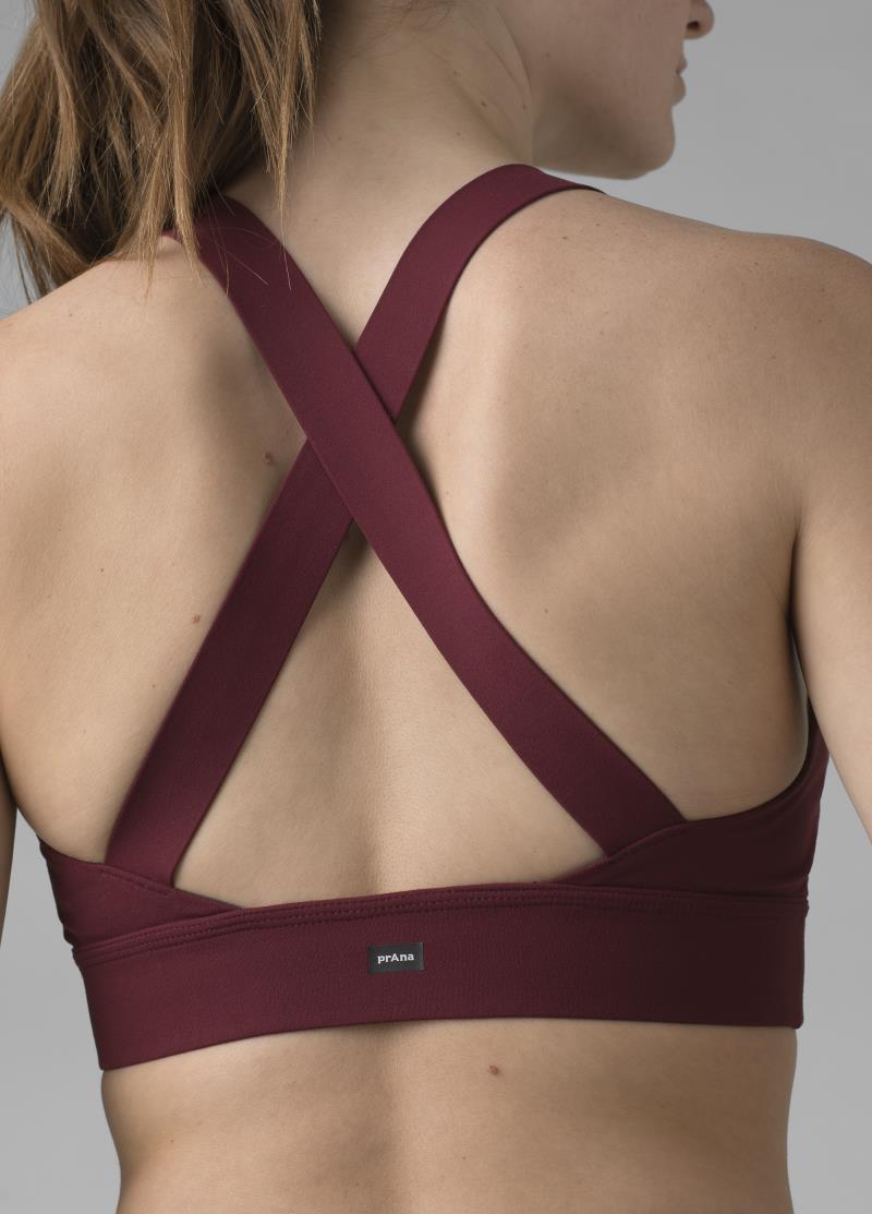 Layna Bra - maroon 1
