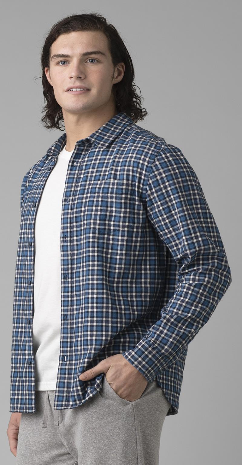 Los Feliz Flannel Shirt - Standard - Mens - admiral blue 1