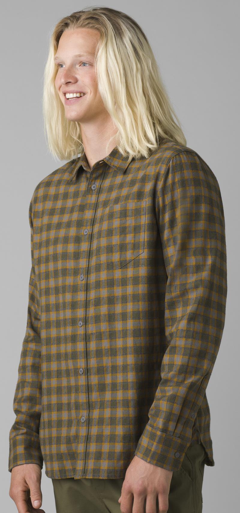 Los Feliz Flannel Shirt - Standard - Mens - antique bronze 1