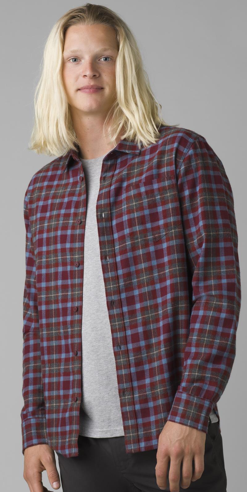 Los Feliz Flannel Shirt - Standard - Mens - rhubarb 1