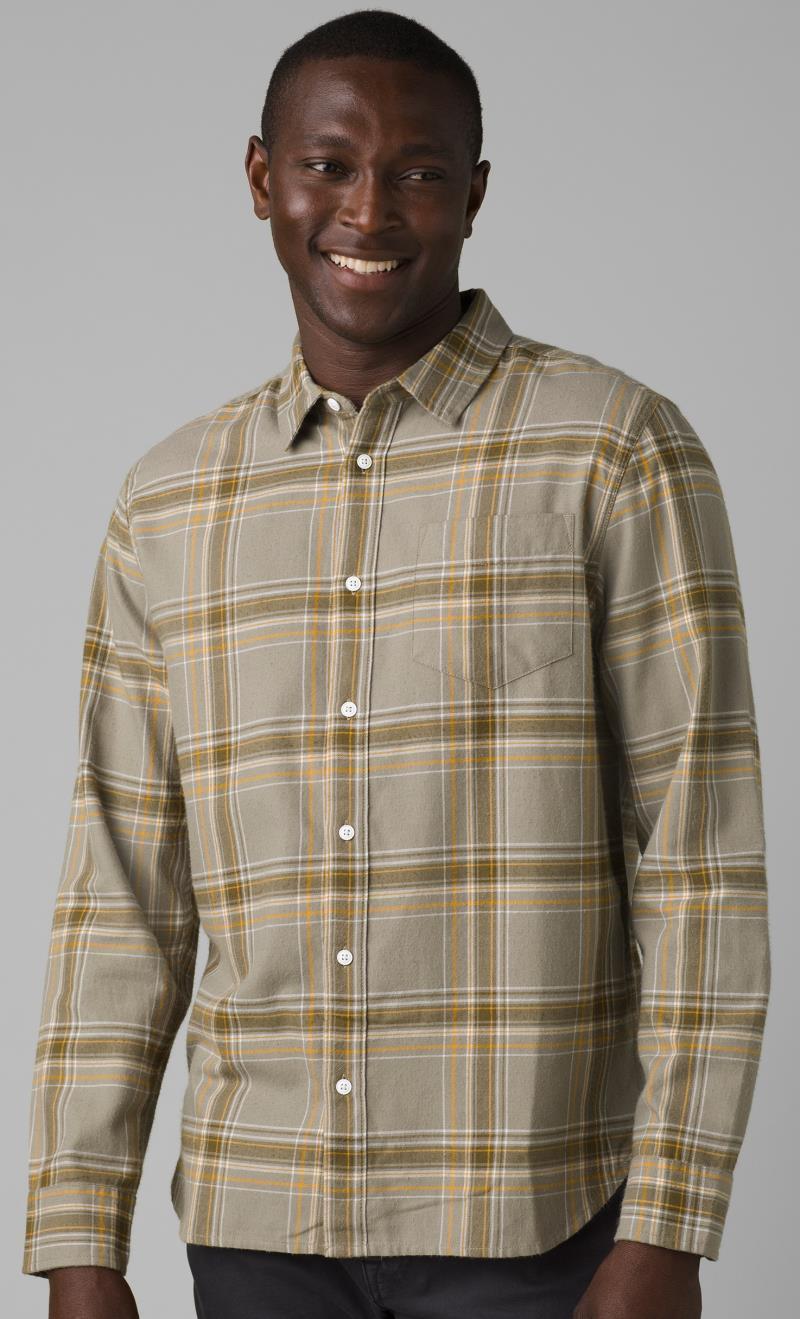 Los Feliz Flannel Shirt - Standard - Mens - sage 1