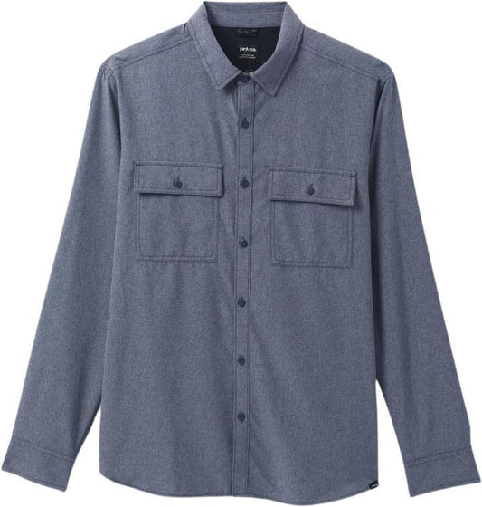 Lost Sol LS Shirt - Slim - Mens - Nautical Heather 1