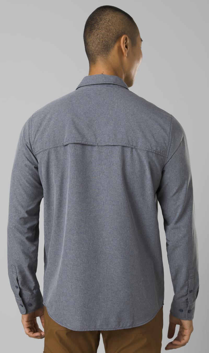 Lost Sol LS Shirt - Slim - Mens - Nautical Heather 3