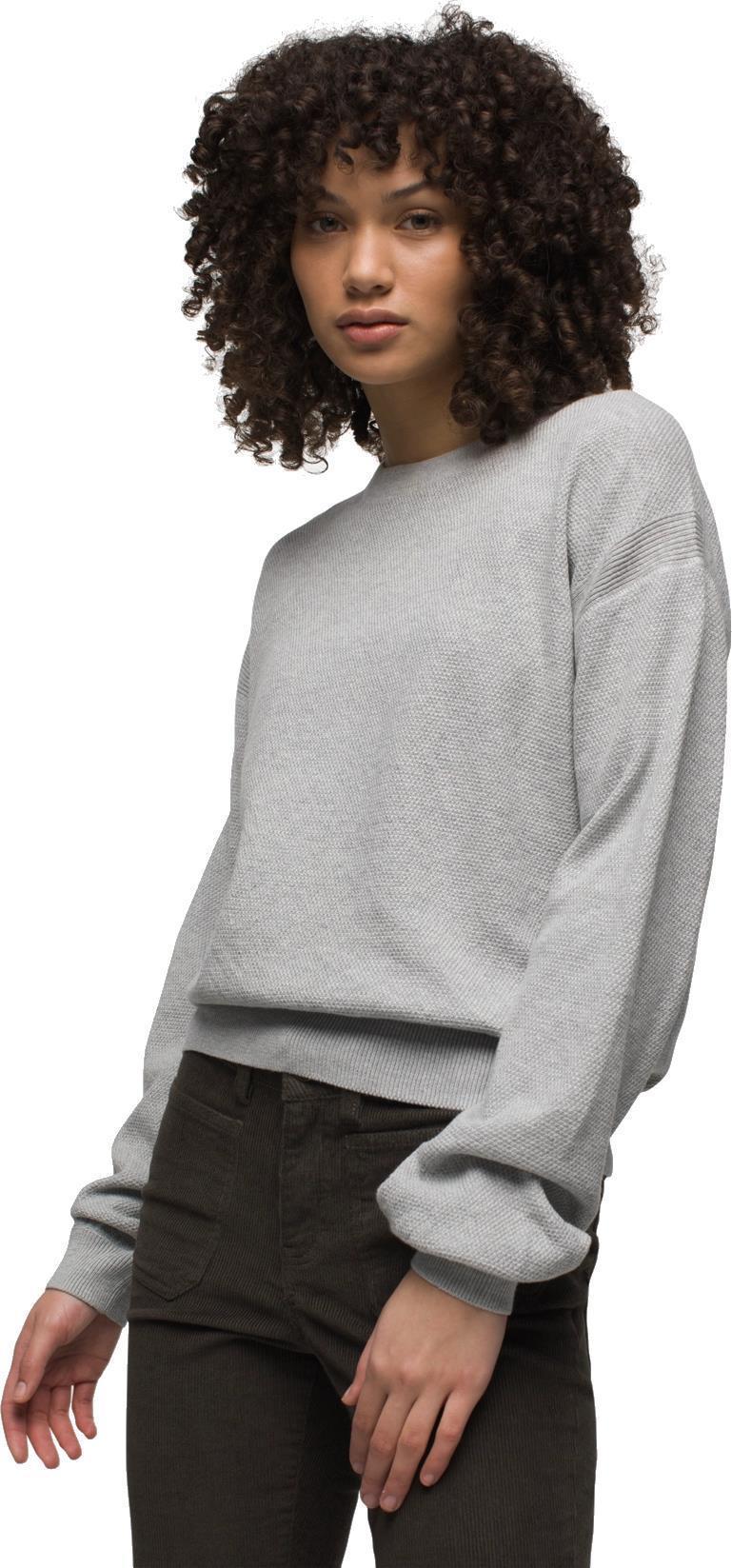 Milani Crew Neck - Womens - Athletic Grey 2