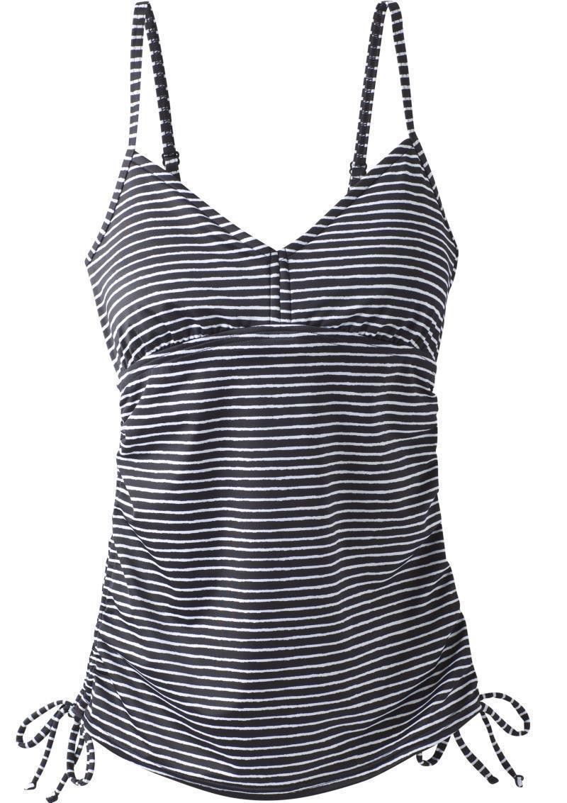 Moorea Tankini - Womens - Black Stripe 1