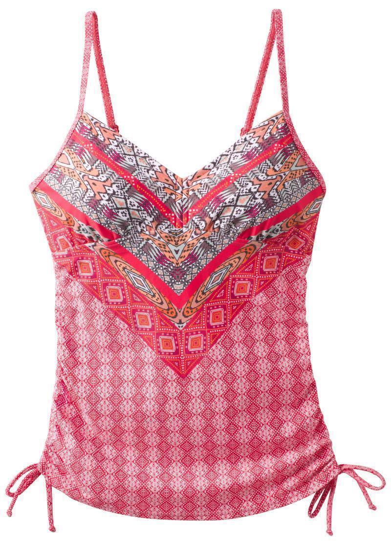 Moorea Tankini - Womens - Carmine Pink Marrakesh 1