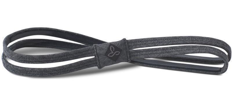 Printed Double Headband - Womens - Black Bodhi 1