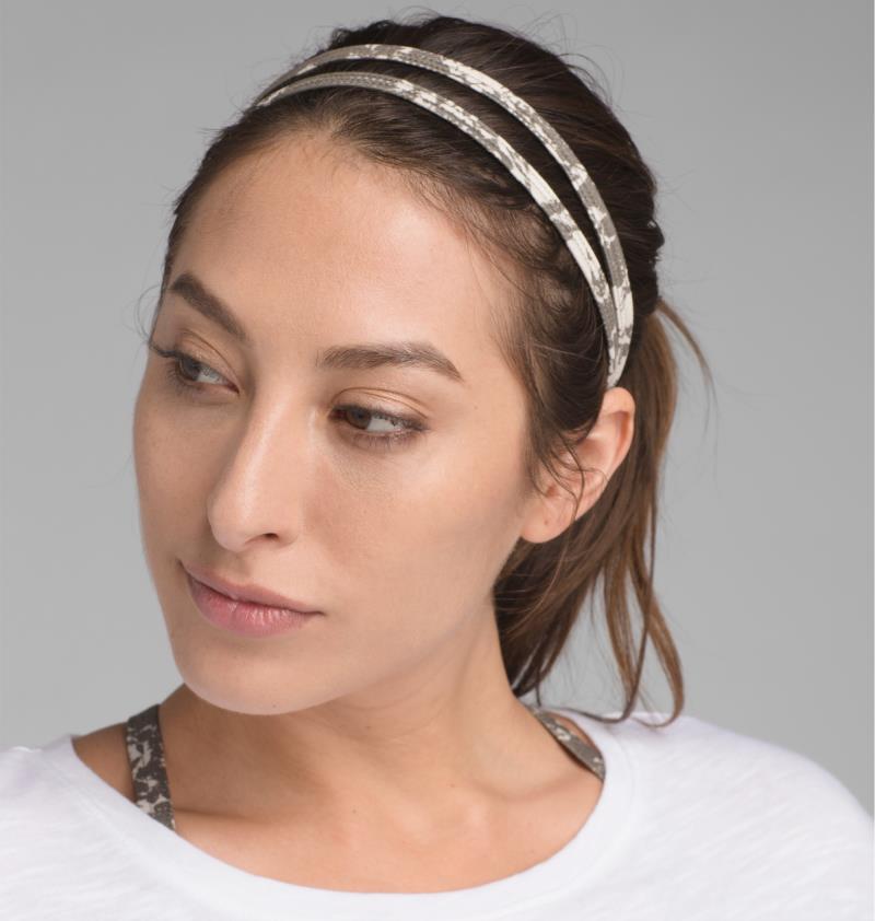 Printed Double Headband - Womens - Slate Canopy 1