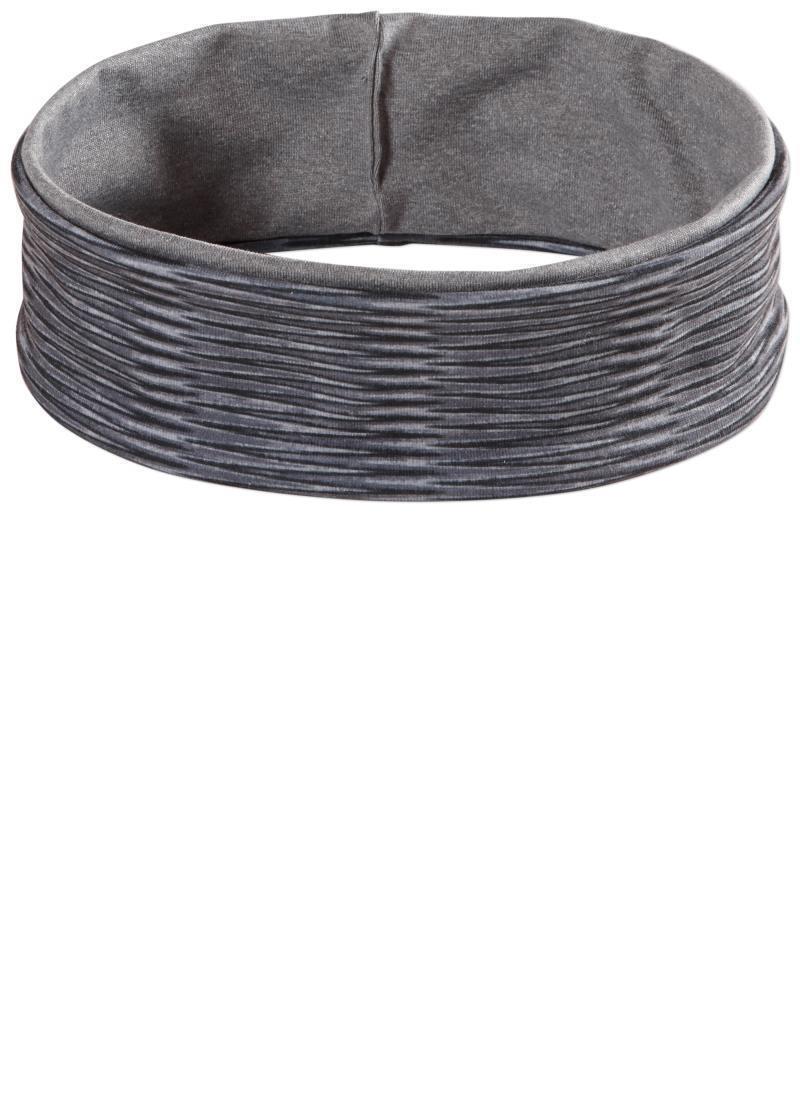 Reversible Headband - Womens - Charcoal Ziggie 1