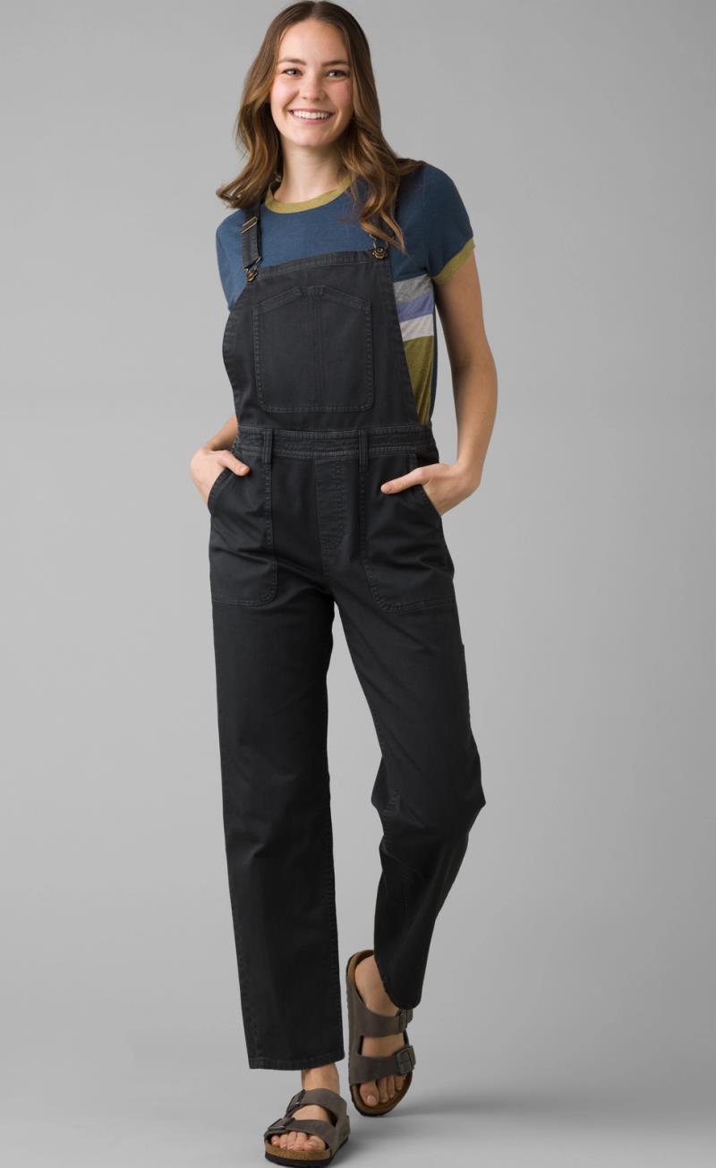 Sancho Overalls - Womens - Charcoal 2