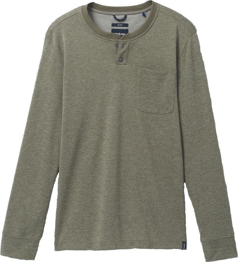 Sol Defender Henley, Slim - Mens - Rye Green 1