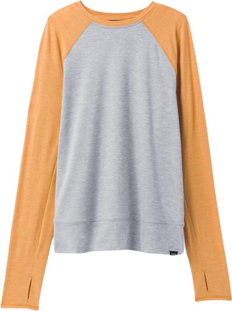 Sol Searcher LS Top - Womens - Heather Grey 1