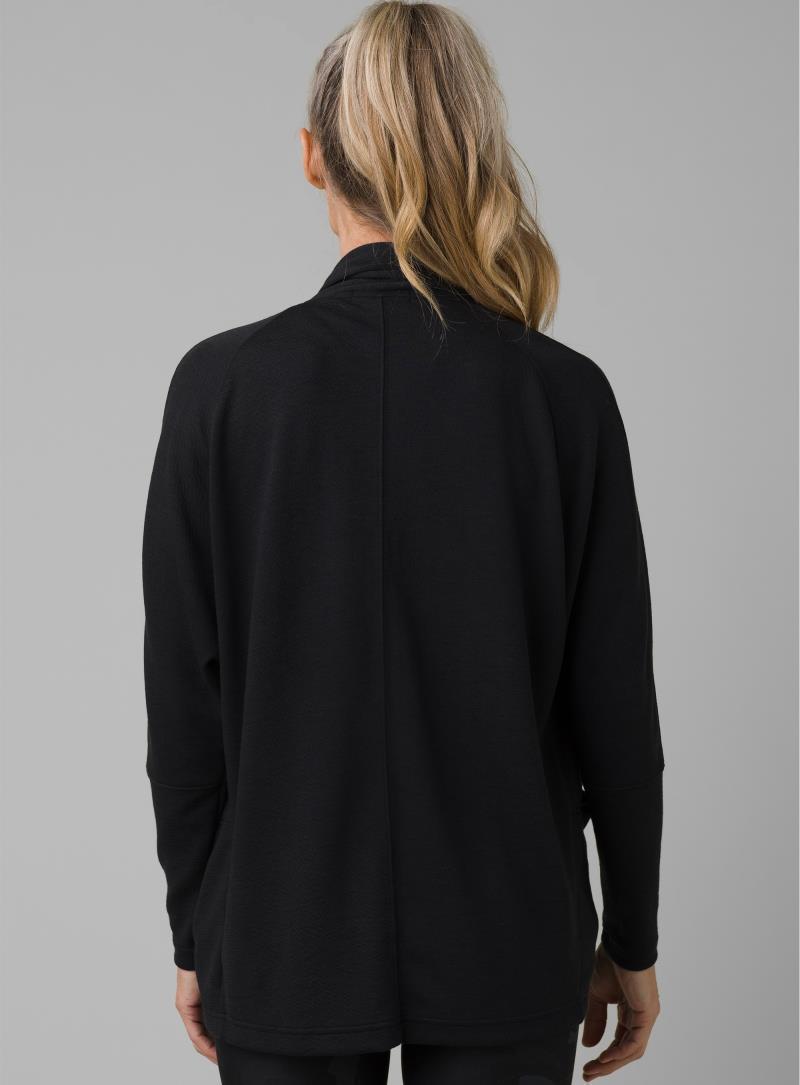Sunrise Wrap - Womens - Solid Black 3