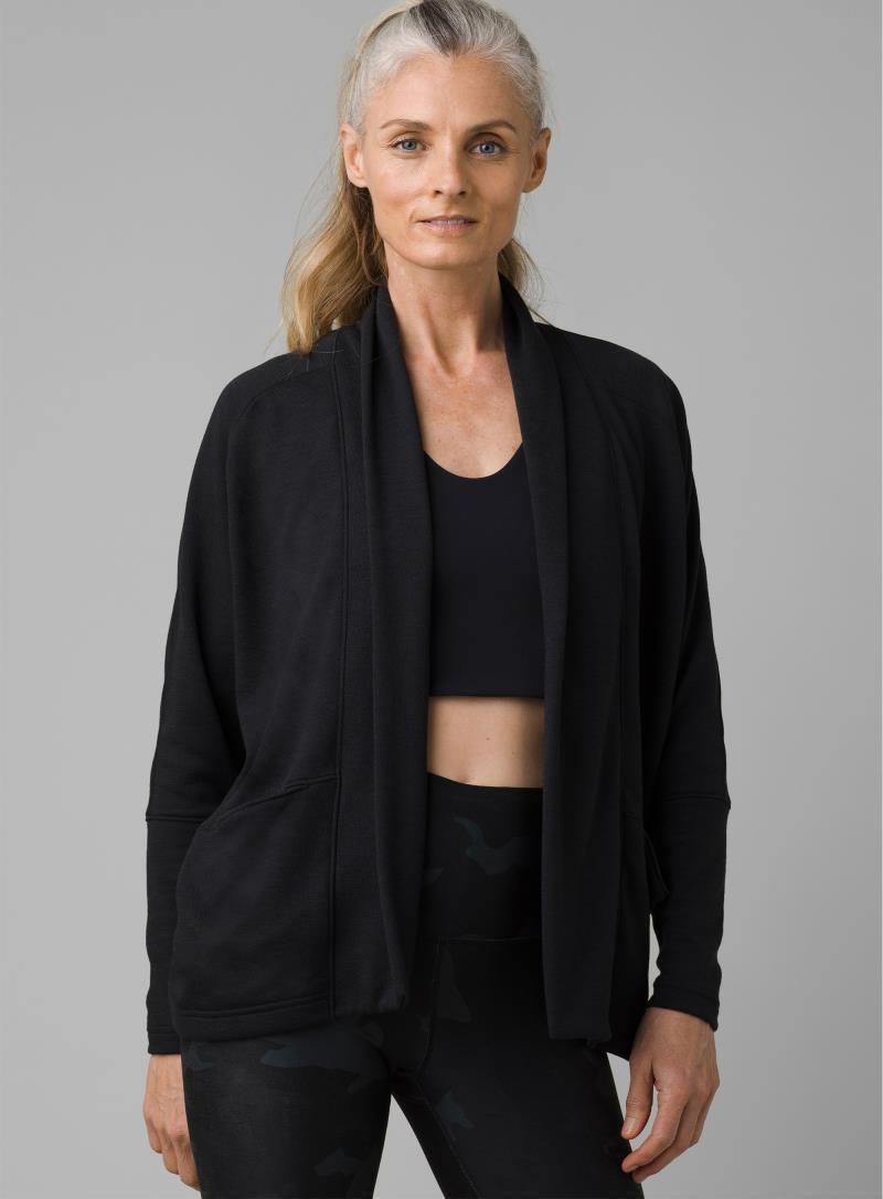 Sunrise Wrap - Womens - Solid Black 2