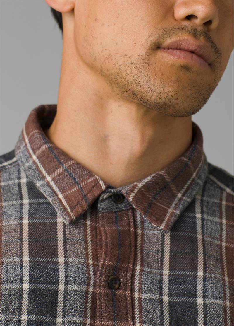 Westbrook Flannel Shirt - Standard - Mens - clove 1
