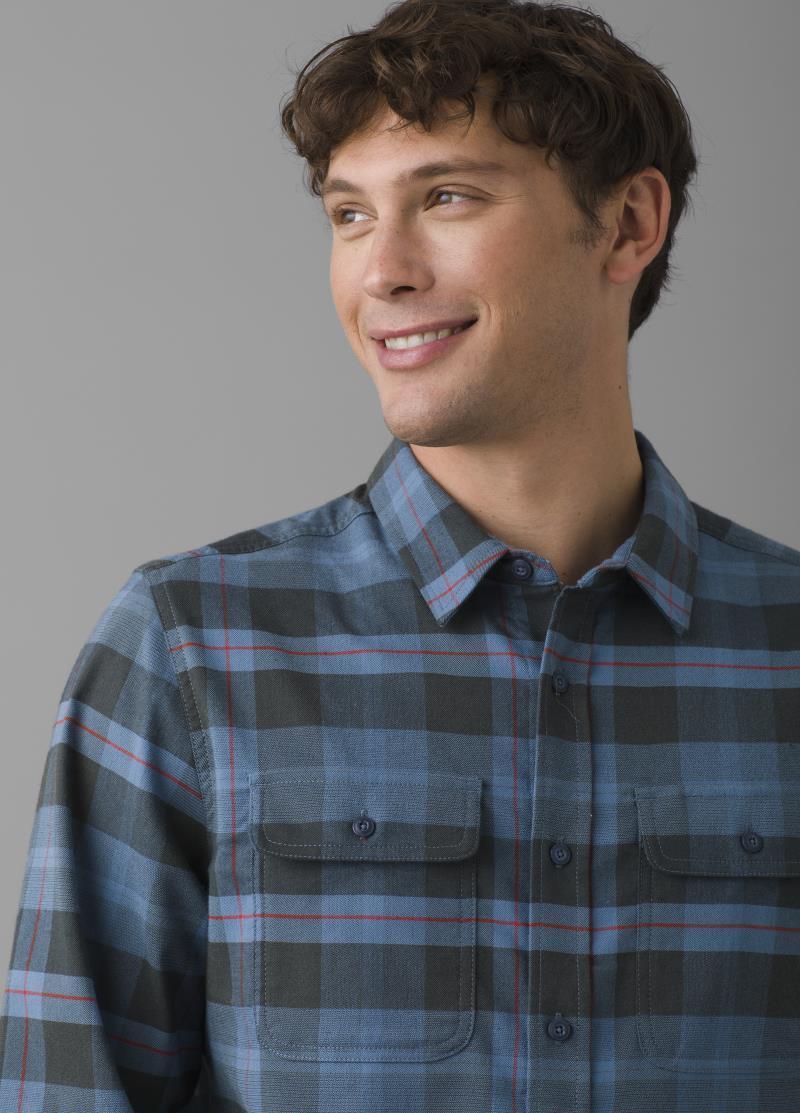 Westbrook Flannel Shirt - Standard - Mens - dark sky heather 1