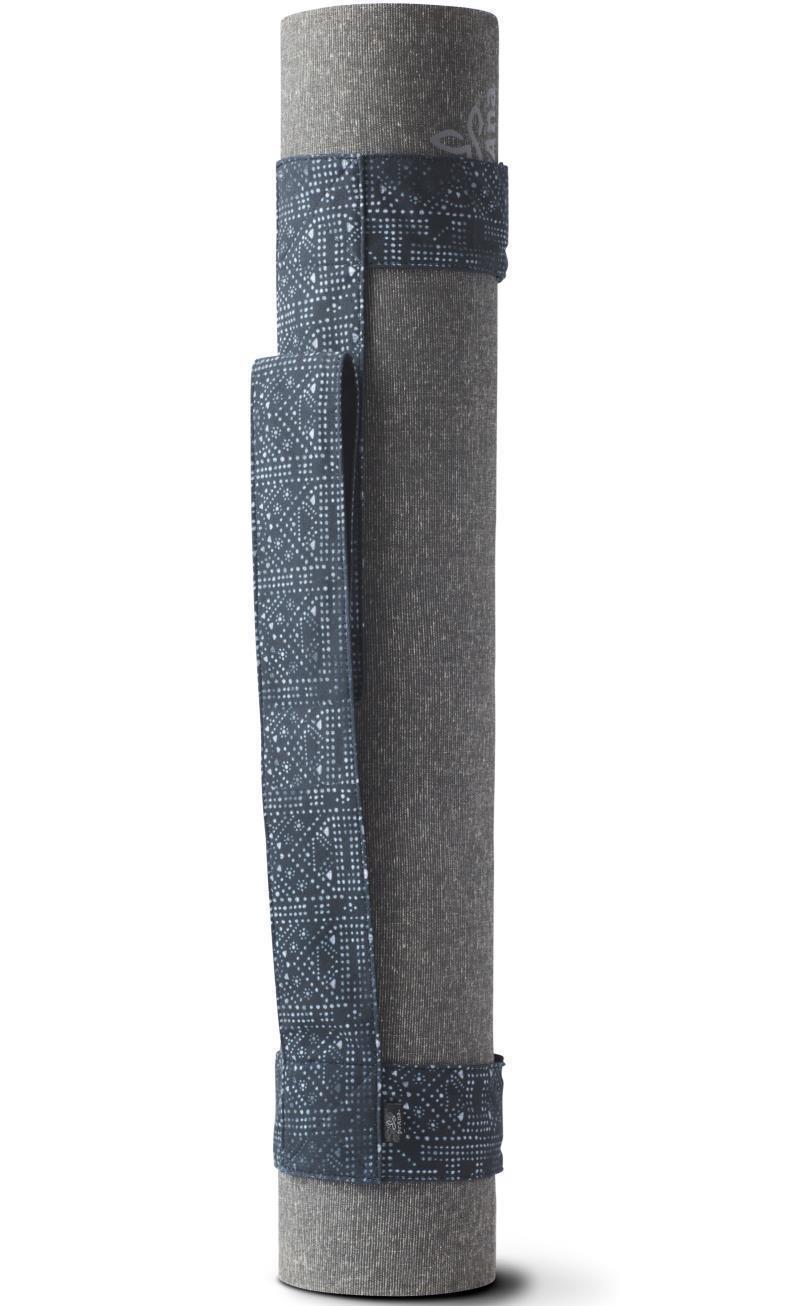 Yoga Strap / Tote Mat Holder - Black Mosaic 1