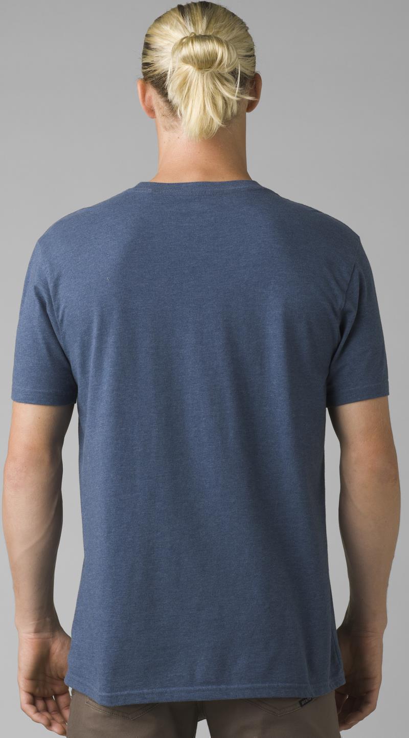 prAna Crew T-Shirt - Mens - Denim Heather 3