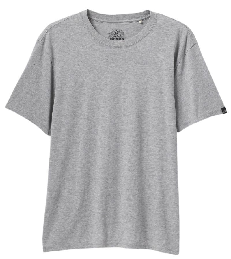 prAna Crew T-Shirt - Mens - Medium Heather Grey 1