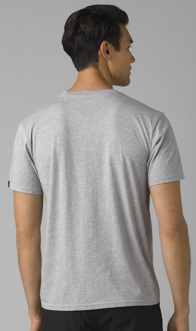 prAna Crew T-Shirt - Mens - Medium Heather Grey 3