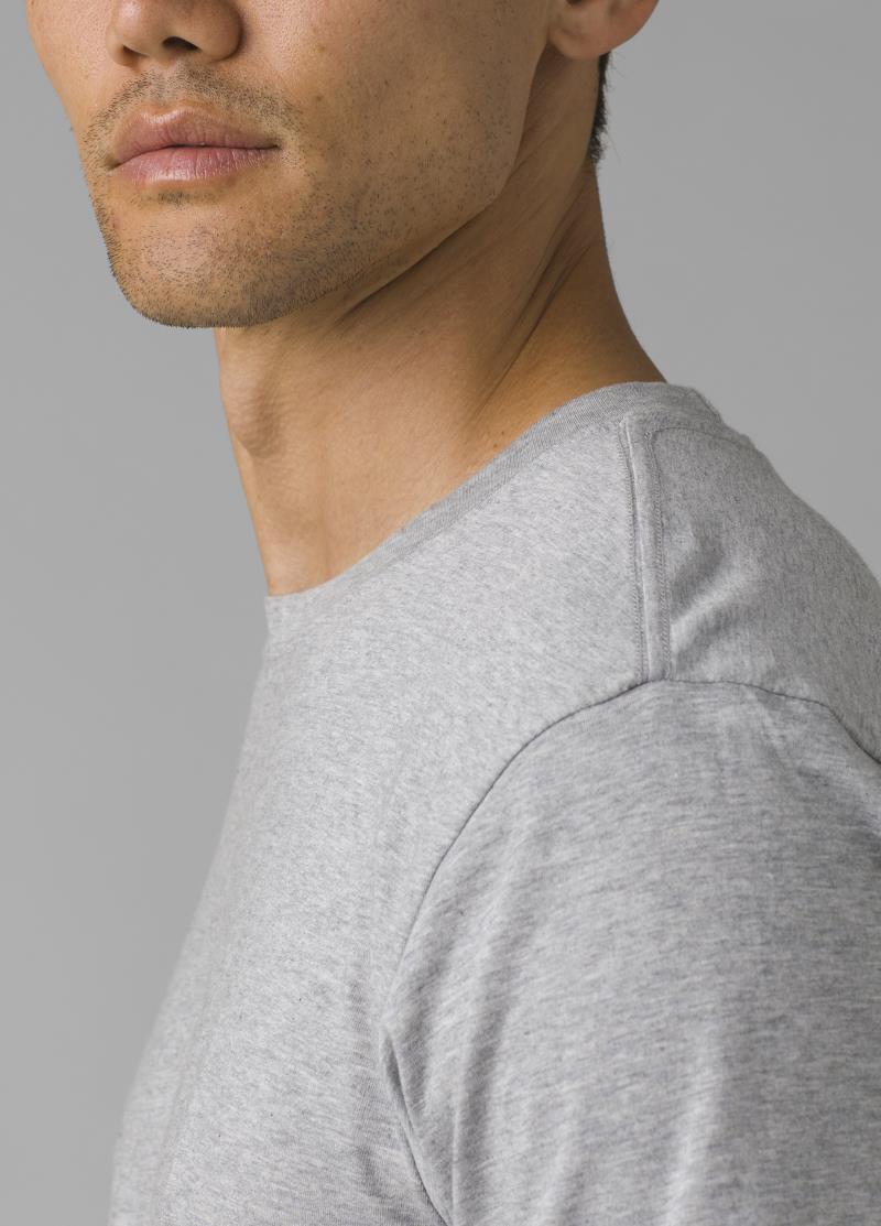 prAna Crew T-Shirt - Mens - Medium Heather Grey 4