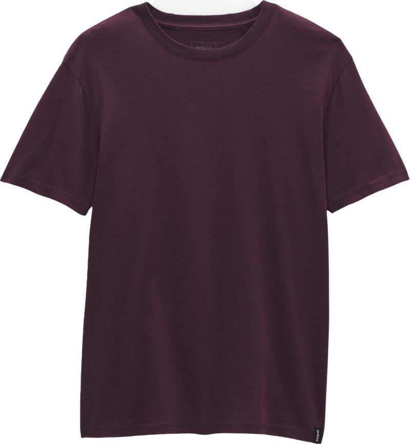 prAna Crew T-Shirt - Mens - Mulberry Heather 1