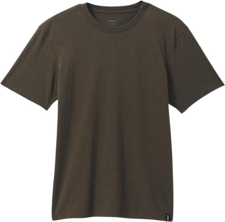 prAna Crew T-Shirt - Mens - Peat Heather 1