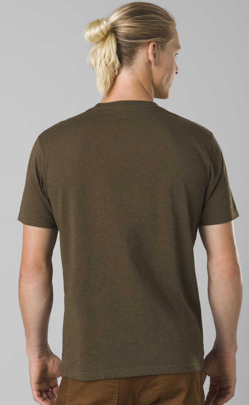 prAna Crew T-Shirt - Mens - Peat Heather 3