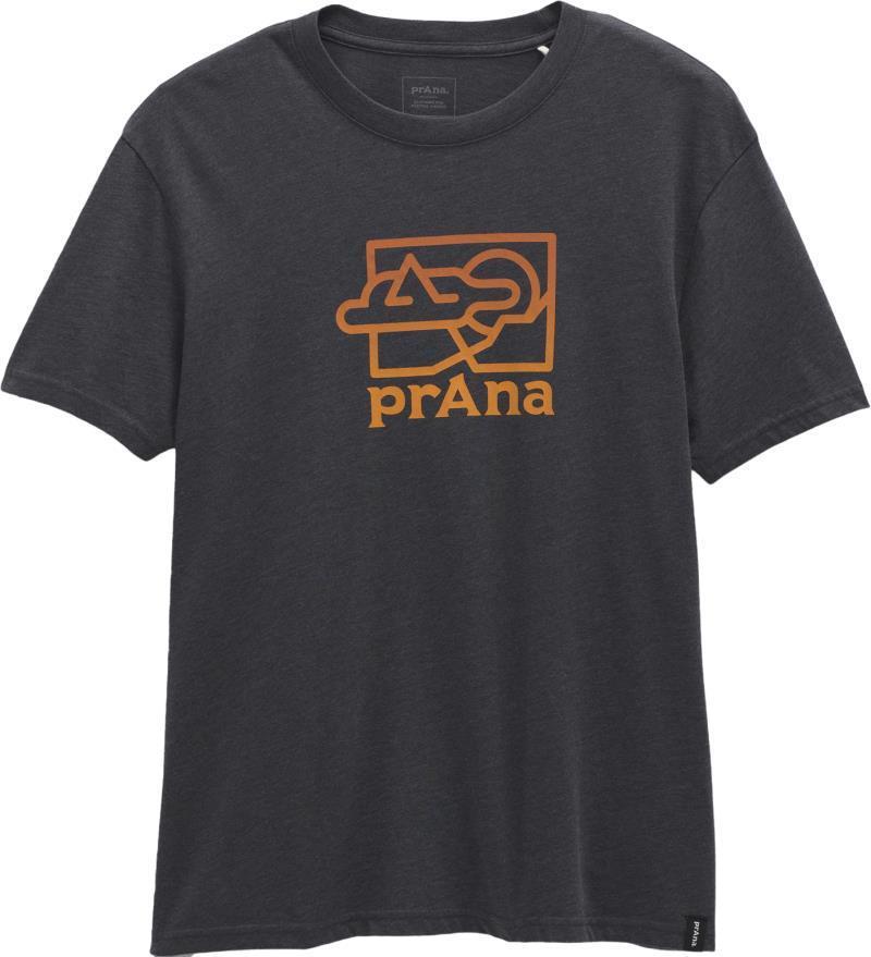 prAna Graphic SS Tee - Mens - Charcoal Heather 1