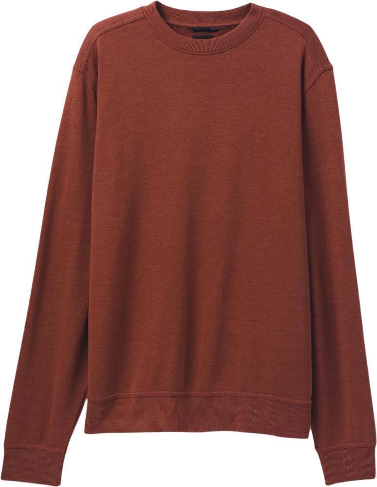prAna Vintage Terry Crew - Standard - Mens - Rust 1