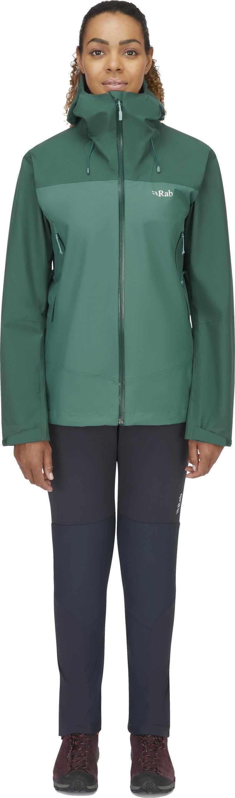 Arc Eco Jacket - Womens - Green Slate / Eucalyptus 6