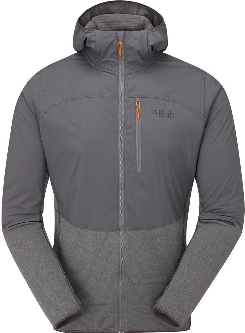 Ascendor Summit Hoody Full Zip - Mens - Graphene 1