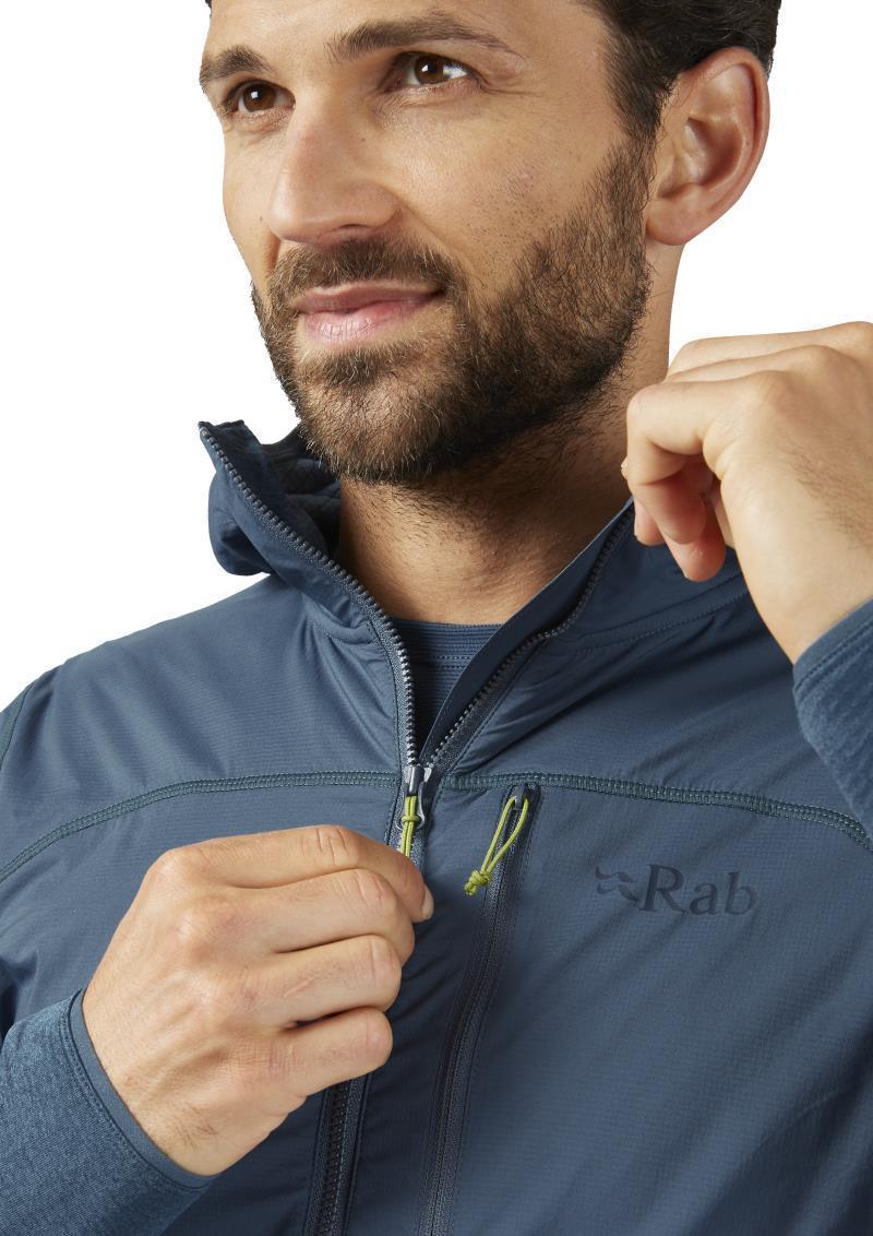 Ascendor Summit Hoody Full Zip - Mens - Orion Blue 9