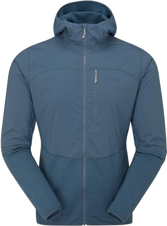 Ascendor Summit Hoody Full Zip - Mens - Orion Blue 1