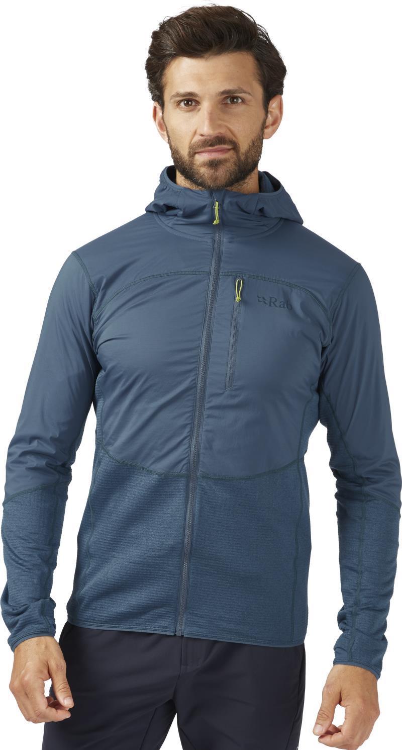 Ascendor Summit Hoody Full Zip - Mens - Orion Blue 3