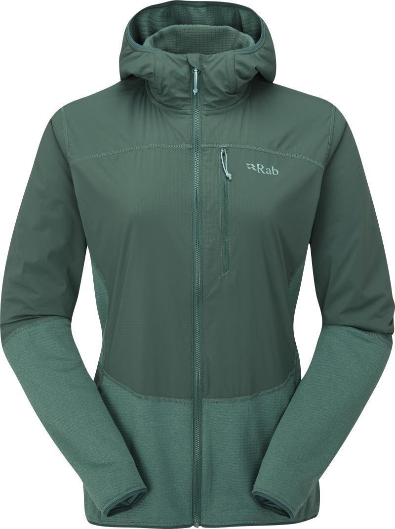 Ascendor Summit Hoody - Womens - Green Slate / Eucalyptus 1