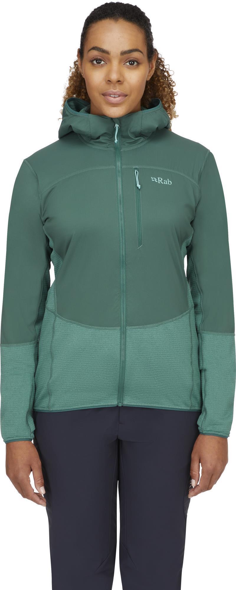 Ascendor Summit Hoody - Womens - Green Slate / Eucalyptus 3