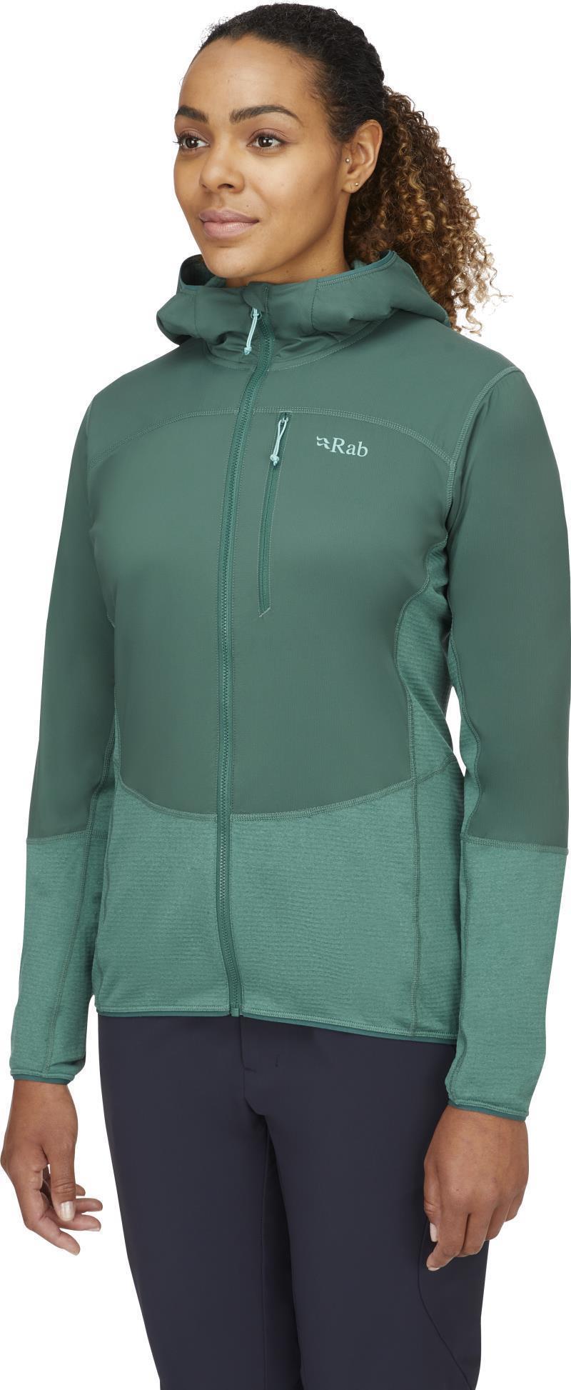 Ascendor Summit Hoody - Womens - Green Slate / Eucalyptus 5