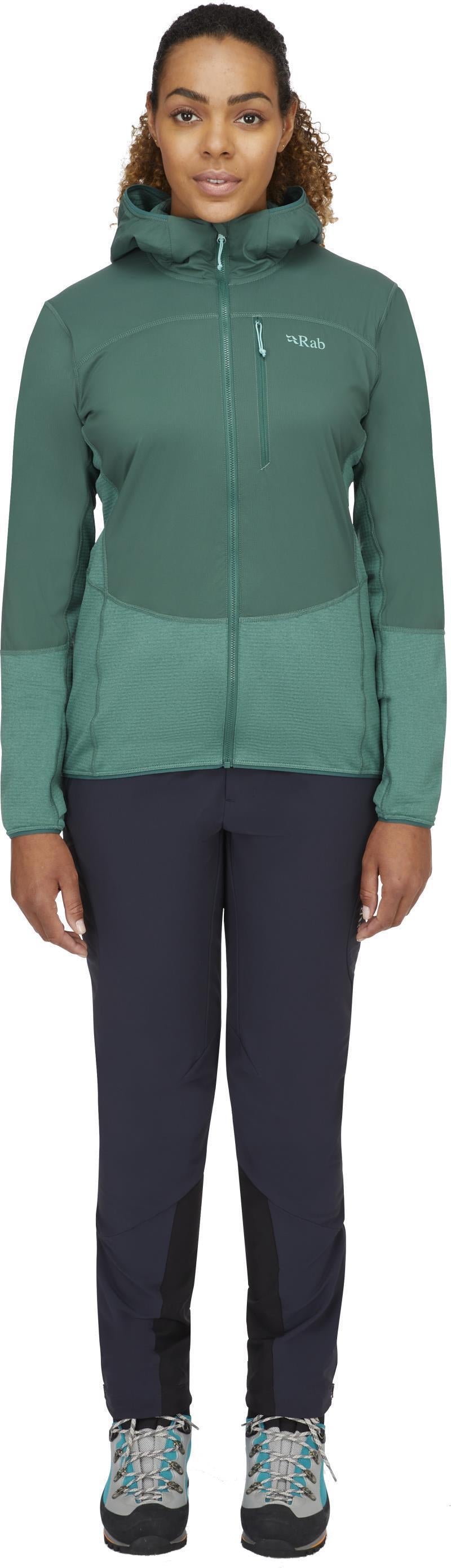 Ascendor Summit Hoody - Womens - Green Slate / Eucalyptus 6